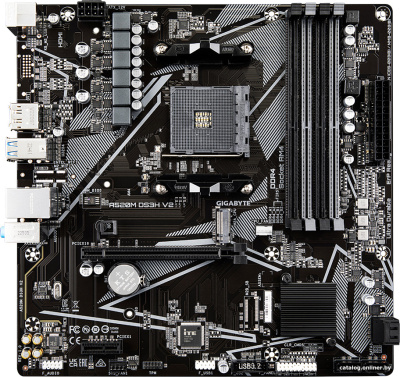 Материнская плата Gigabyte A520M DS3H V2 (rev. 1.0)  купить в интернет-магазине X-core.by