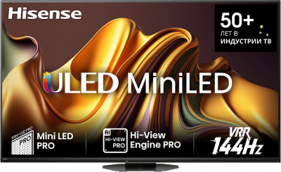 Купить miniled телевизор hisense 75u8nq в интернет-магазине X-core.by