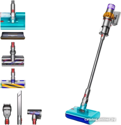 Вертикальный пылесос с влажной уборкой Dyson V15s Detect Submarine 448798-01  купить в интернет-магазине X-core.by