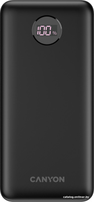 Купить внешний аккумулятор canyon pb-2002 20000mah (черный) в интернет-магазине X-core.by