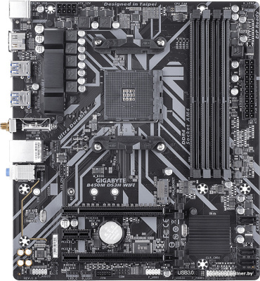 Материнская плата Gigabyte B450M DS3H WiFi (rev. 1.x)  купить в интернет-магазине X-core.by