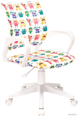 Купить офисное кресло бюрократ burokids 1w 1687096 (белый/пластик белый) в интернет-магазине X-core.by