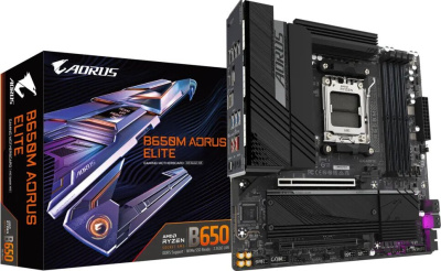 Материнская плата Gigabyte B650M Aorus Elite (rev. 1.3)  купить в интернет-магазине X-core.by