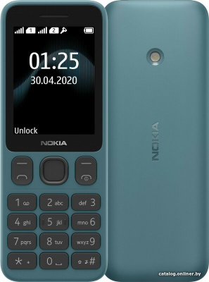 Купить мобильный телефон nokia 125 dual sim ta-1253 (синий) в интернет-магазине X-core.by