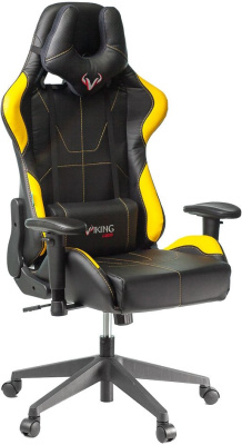 Купить игровое (геймерское) кресло бюрократ zombie viking 5 aero (черный/желтый) в интернет-магазине X-core.by