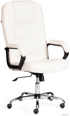 Купить кресло tetchair сн9944 кожзам/хром (белый) в интернет-магазине X-core.by