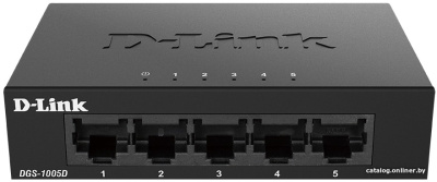 Купить неуправляемый коммутатор d-link dgs-1005d/j2a в интернет-магазине X-core.by