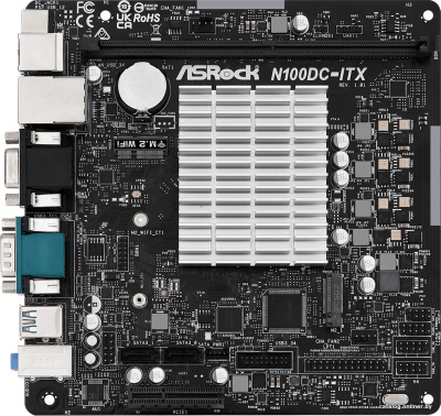 Материнская плата ASRock N100DC-ITX  купить в интернет-магазине X-core.by