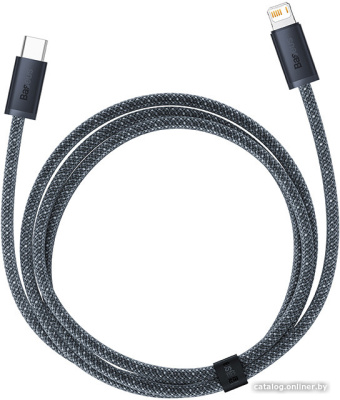 Купить кабель baseus dynamic series usb type-c - lightning (1 м, серый) в интернет-магазине X-core.by