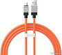 Кабель Baseus CoolPlay Series USB Type-A - USB Type-C (1 м, оранжевый)