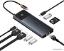 Док-станция Baseus Metal Gleam Series II 10-in1 USB Hub B00061800123-00