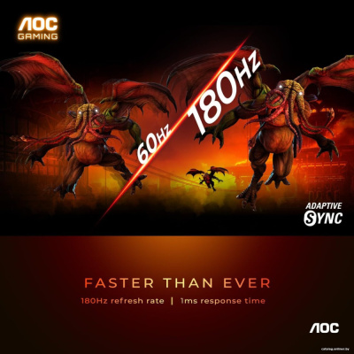Купить игровой монитор aoc q27g3xmn в интернет-магазине X-core.by