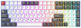 Клавиатура Royal Kludge RK100 RGB (белый/серый, RK Brown)