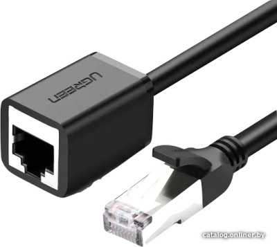 Купить удлинитель по витой паре ugreen nw122 11278 rj45 - rj45 (0.5 м, черный) в интернет-магазине X-core.by