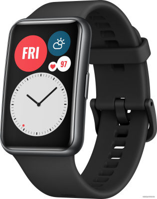 Купить умные часы huawei watch fit (графитовый черный) в интернет-магазине X-core.by