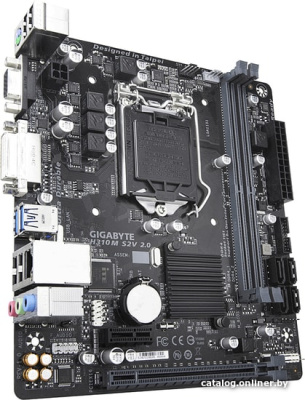 Материнская плата Gigabyte H310M S2V 2.0 (rev. 1.0)  купить в интернет-магазине X-core.by