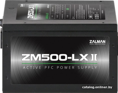 Блок питания Zalman ZM500-LXII  купить в интернет-магазине X-core.by