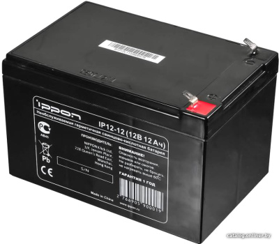 Купить аккумулятор для ибп ippon ip12-12 (12в/12 а·ч) в интернет-магазине X-core.by