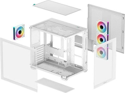 Корпус DeepCool CG530 4F WH R-CG530-WHADA4-G-1  купить в интернет-магазине X-core.by