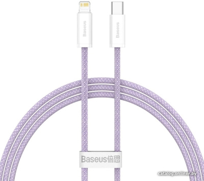 Купить кабель baseus lightning - usb type-c cald000105 (2 м, фиолетовый) в интернет-магазине X-core.by