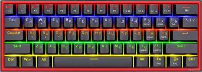 Купить клавиатура redragon fizz (черный/красный) в интернет-магазине X-core.by