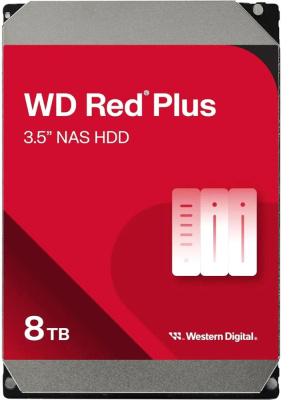 Жесткий диск WD Red Plus 8TB WD80EFPX купить в интернет-магазине X-core.by