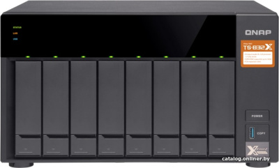 Купить сетевой накопитель qnap ts-832x-2g в интернет-магазине X-core.by