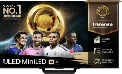 Купить miniled телевизор hisense 100u7q pro в интернет-магазине X-core.by