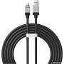 Кабель Baseus CoolPlay Series USB Type-A - USB Type-C (2 м, черный)