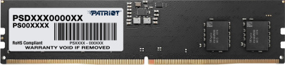 Оперативная память Patriot Signature Line 16ГБ DDR5 4800 МГц PSD516G480081  купить в интернет-магазине X-core.by