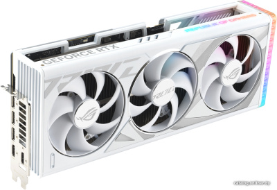 Видеокарта ASUS ROG Strix GeForce RTX 4080 16GB GDDR6X White OC Edition ROG-STRIX-RTX4080-O16G-WHITE  купить в интернет-магазине X-core.by