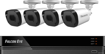 Купить комплект видеонаблюдения falcon eye fe-104mhd kit дача smart в интернет-магазине X-core.by