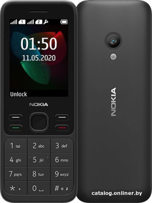 Купить мобильный телефон nokia 150 (2020) dual sim (черный) в интернет-магазине X-core.by