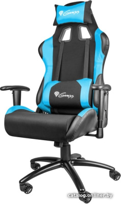 Купить кресло genesis nitro 550 (черный/голубой) в интернет-магазине X-core.by