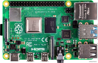 Купить одноплатный компьютер raspberry pi 4 model b 8gb в интернет-магазине X-core.by