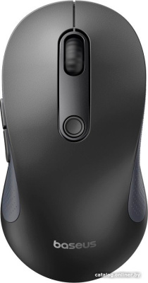 Купить мышь baseus f02 ergonomic wireless mouse (черный, без батарейки в комплекте) в интернет-магазине X-core.by