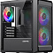 Корпус XASTRA A303M 3FRGB (черный)  купить в интернет-магазине X-core.by