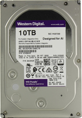 Жесткий диск WD Purple 10TB WD102PURX купить в интернет-магазине X-core.by