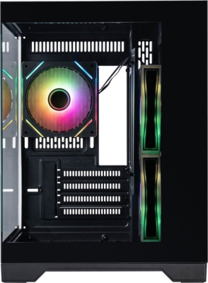 Корпус 1stPlayer Megaview MV5-TP ARGB (черный)  купить в интернет-магазине X-core.by