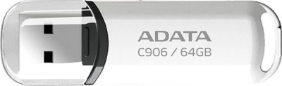 USB Flash ADATA C906 64GB (белый)  купить в интернет-магазине X-core.by