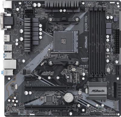 Материнская плата ASRock B450M Pro4 R2.0  купить в интернет-магазине X-core.by