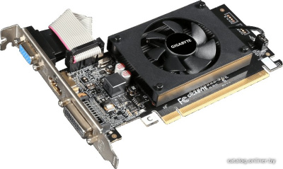 Видеокарта Gigabyte GeForce GT 710 2GB DDR3 [GV-N710D3-2GL]  купить в интернет-магазине X-core.by