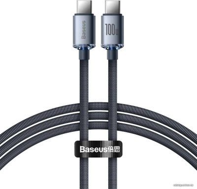 Купить кабель baseus cajy000701 usb type-a - usb type-c (2 м, черный) в интернет-магазине X-core.by