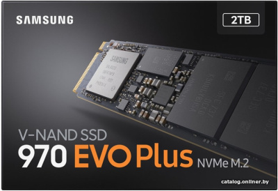 SSD Samsung 970 Evo Plus 2TB MZ-V7S2T0BW  купить в интернет-магазине X-core.by
