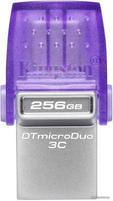 USB Flash Kingston DataTraveler MicroDuo 3C USB 3.2 Gen 1 256GB  купить в интернет-магазине X-core.by