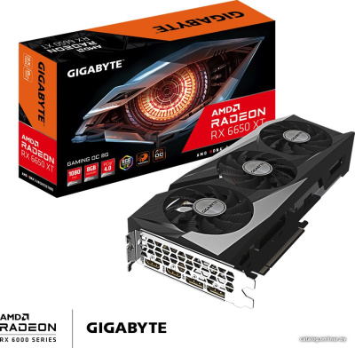 Видеокарта Gigabyte Radeon RX 6650 XT Gaming OC 8G GV-R665XTGAMING OC-8GD  купить в интернет-магазине X-core.by