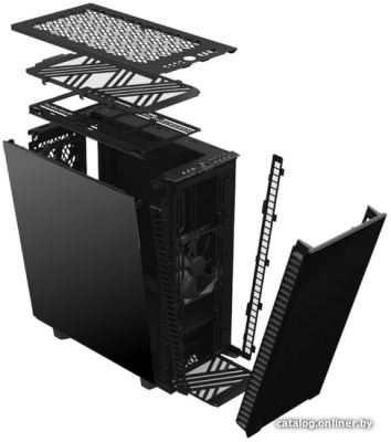 Корпус Fractal Design Define 7 Compact Black FD-C-DEF7C-01  купить в интернет-магазине X-core.by