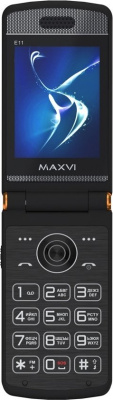 Купить кнопочный телефон maxvi e11 (черный) в интернет-магазине X-core.by