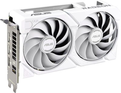 Видеокарта ASUS Dual Radeon RX 9060 XT 16GB GDDR6 White Edition DUAL-RX9060XT-16G-WHITE  купить в интернет-магазине X-core.by
