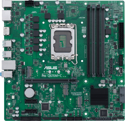 Материнская плата ASUS Pro Q670M-C-CSM  купить в интернет-магазине X-core.by